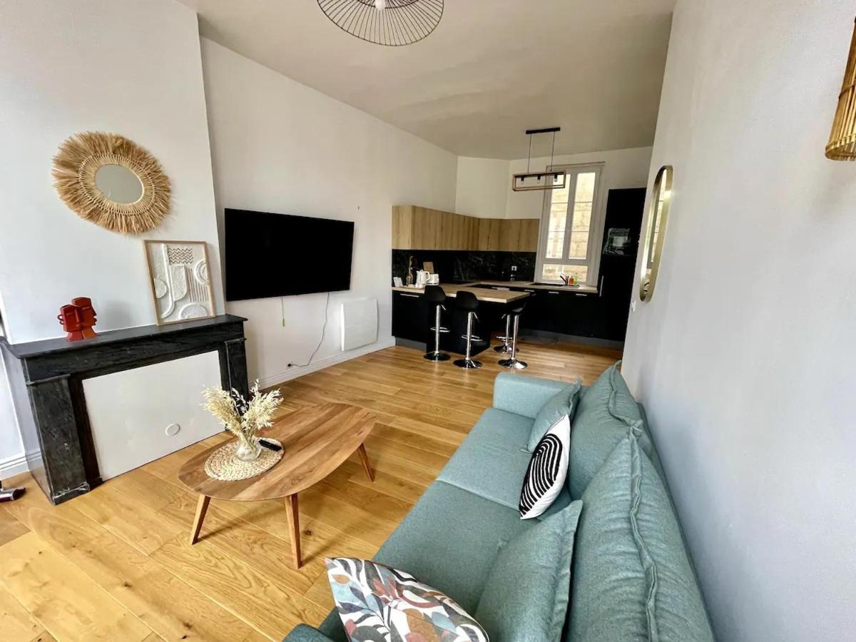 Superbe Appartement Neuf - Place Pey Berland Bordeaux Luaran gambar